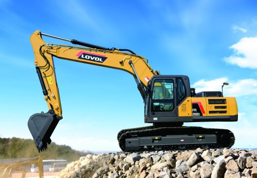 Xe xúc đào weichai lovol