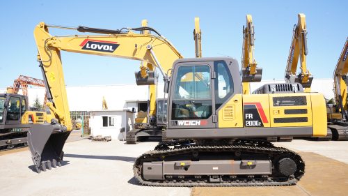 máy đào weichai lovol