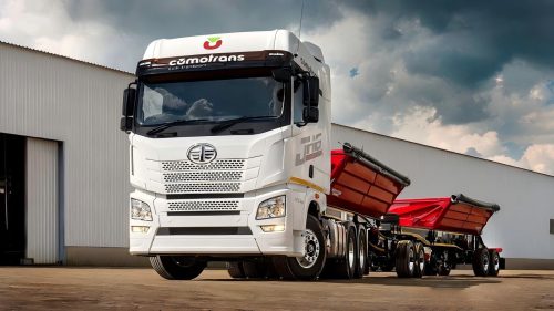 đầu kéo faw 500hp