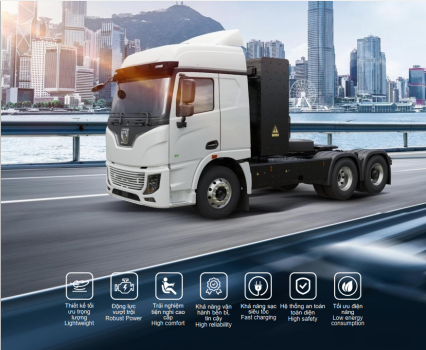 Xe đầu kéo điện XCMG